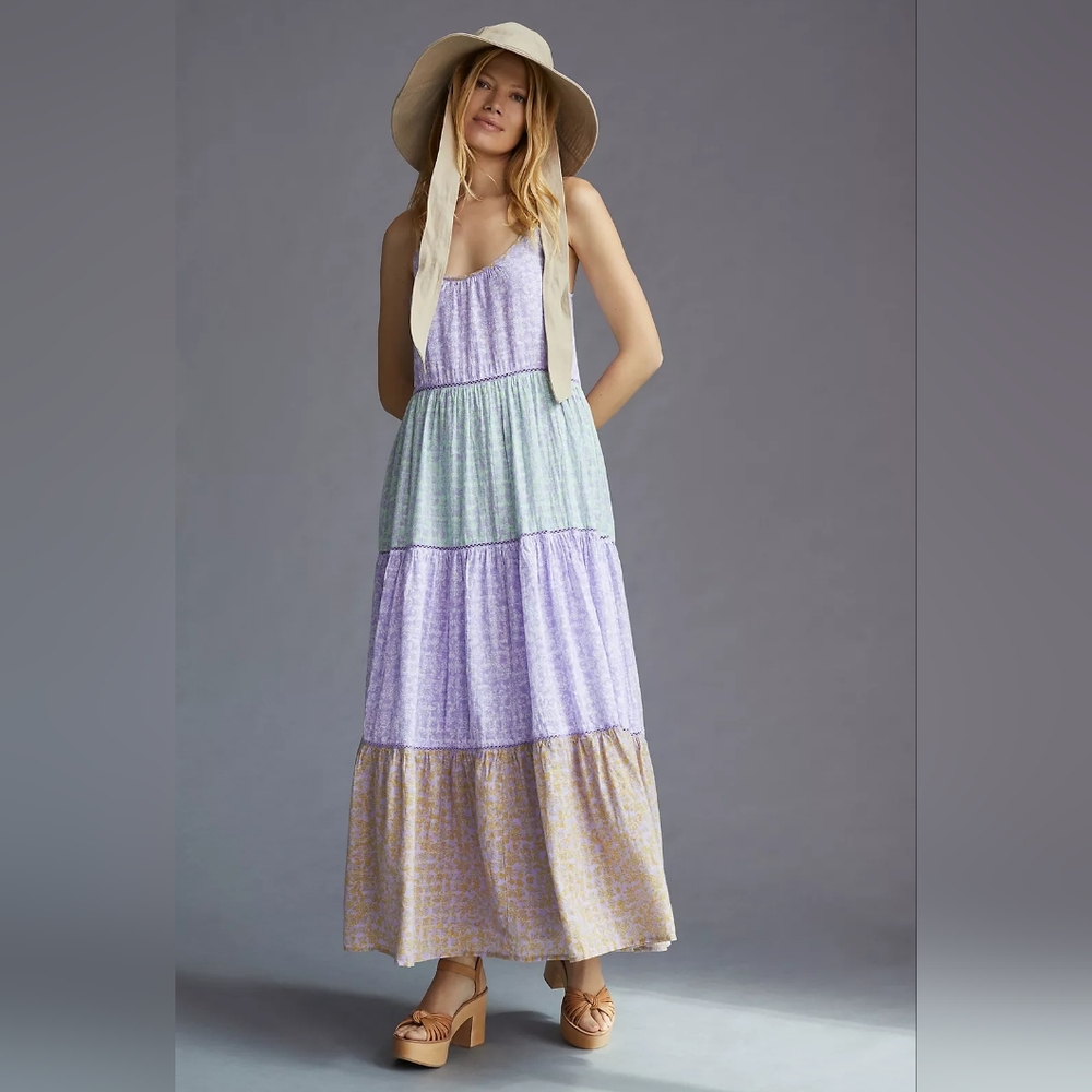 Roller Rabbit Ismay Dakota Maxi Dress size XL
